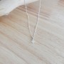 Collier chaîne argent 925 et pendentif oxyde de zirconium